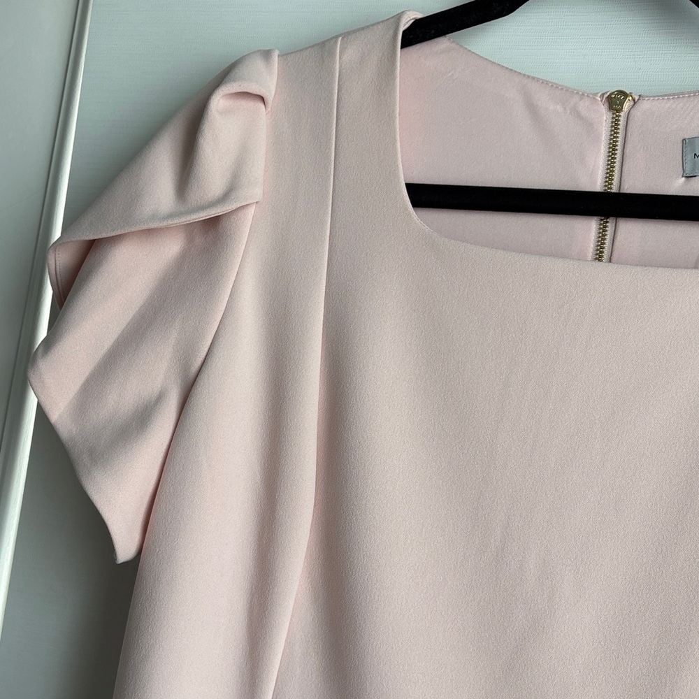 Marc New York Dusty Pink Puff-Sleeve Midi Dress - Picture 4 of 13